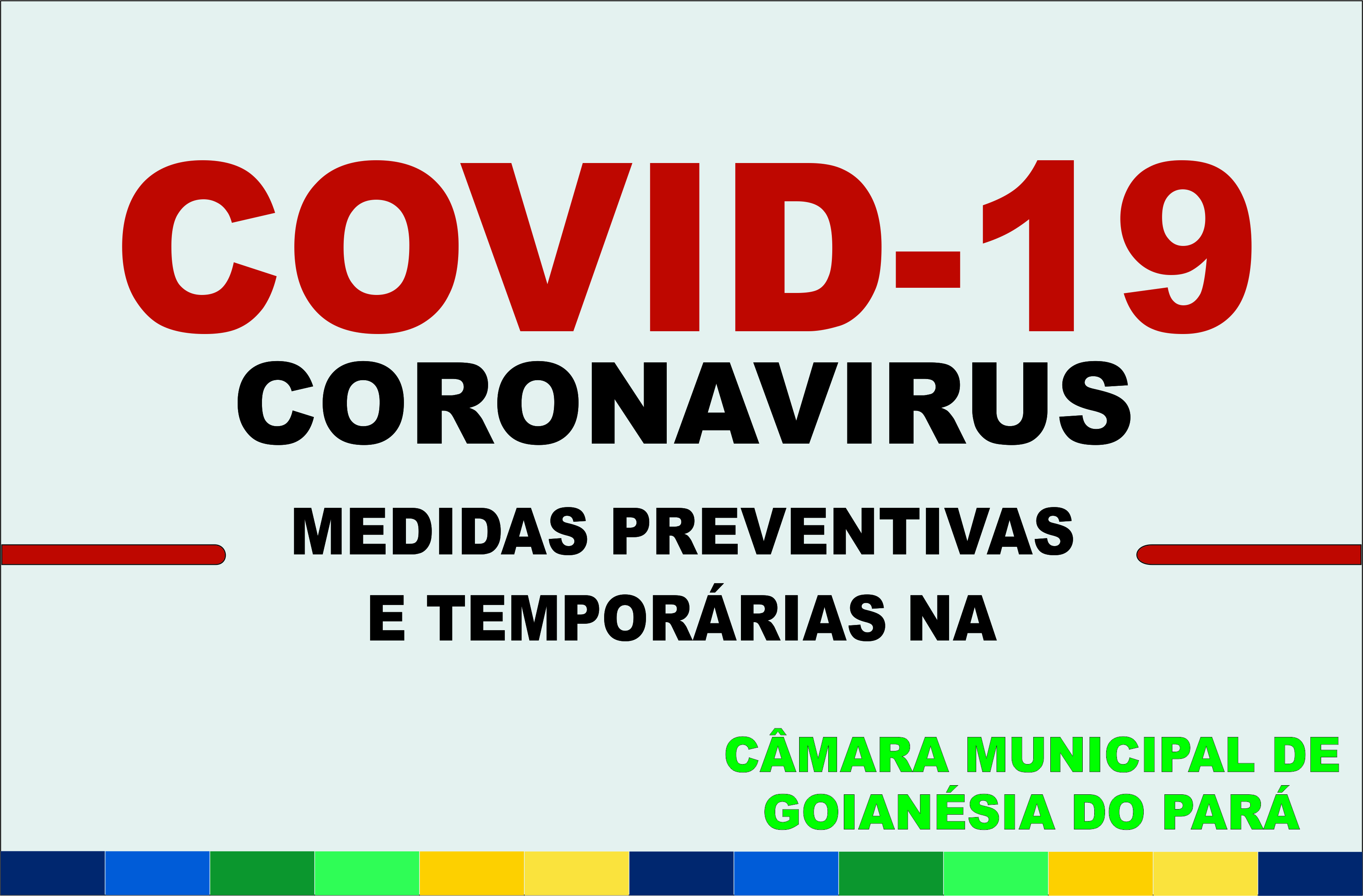 Medidas Preventivas Câmara Municipal